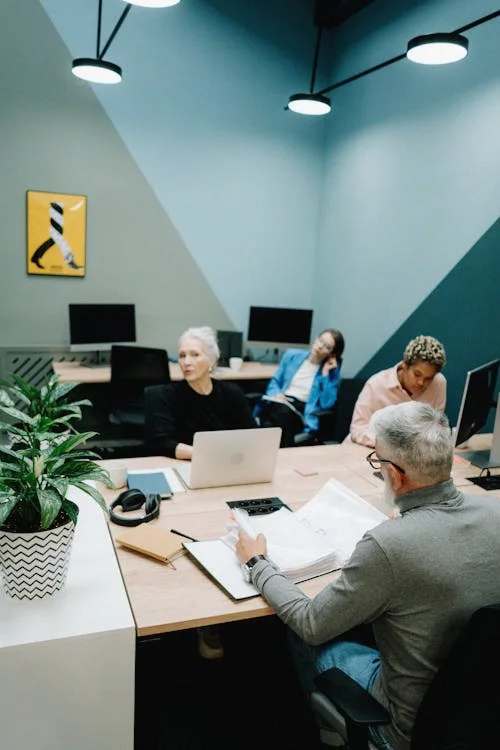 The WFDSA team at work in their Washington office