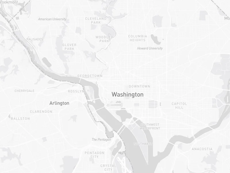 Map showing the WFDSA office in Washington, DC